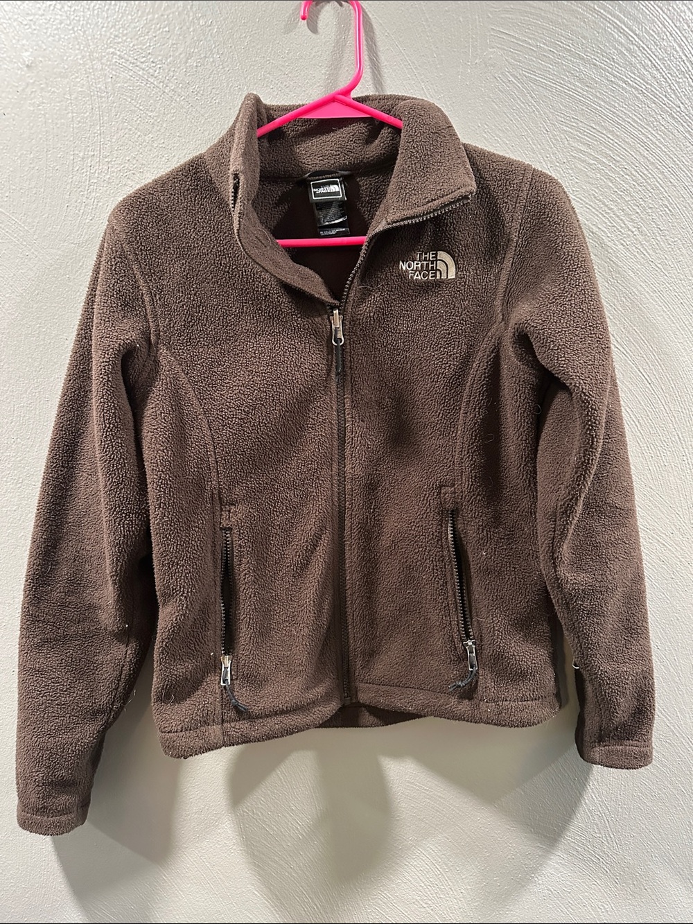 The North Face Brown Women’s Fleece Full-Zip Jacket